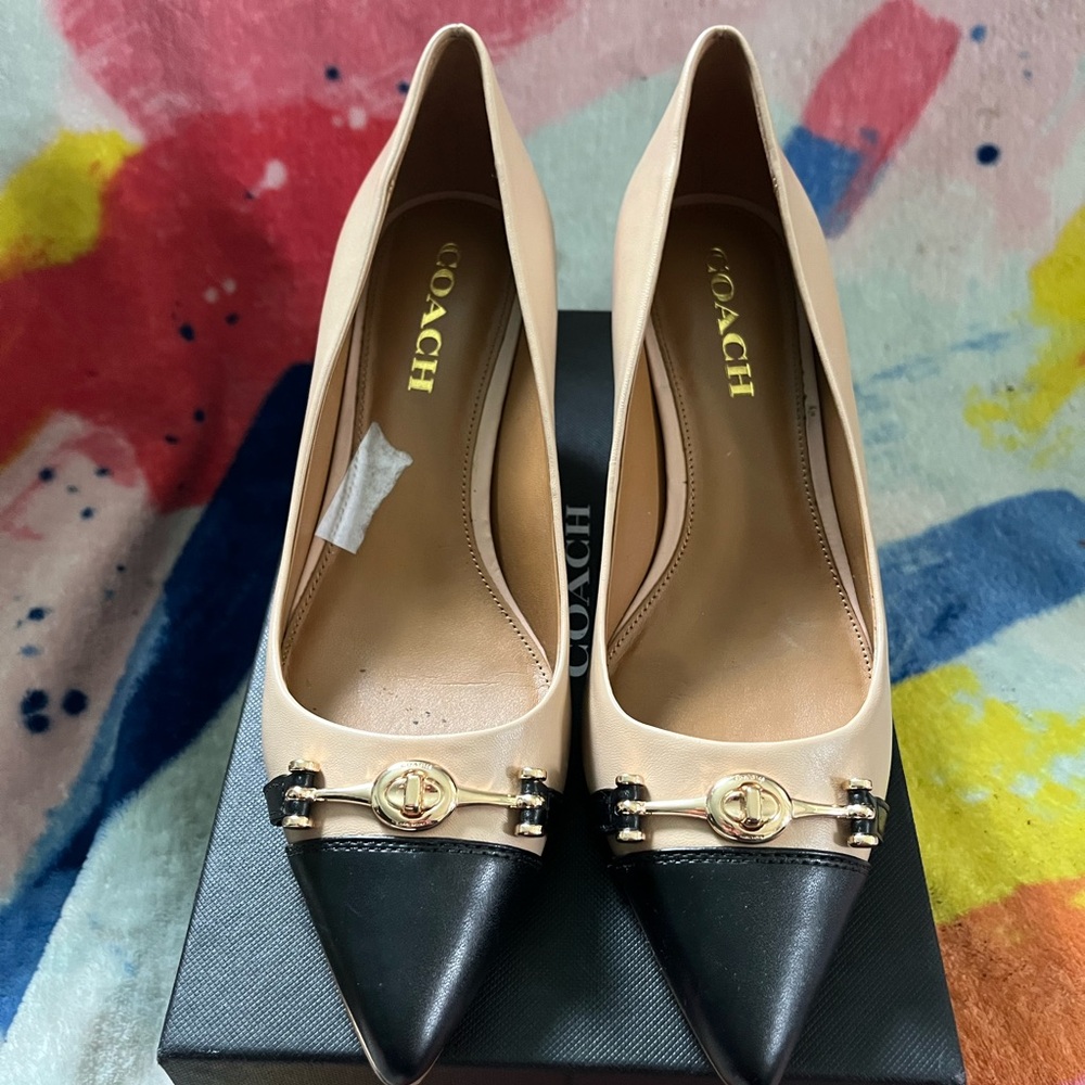 Coach Lauri silky nap Heels - Picture 2 of 5